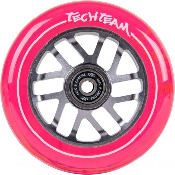 Колесо для самоката TECH TEAM X-TREME 110*24 мм Drop, V-AW02P, transp pink Колесо для самоката TECH TEAM X-TREME 110*24 мм Drop, V-AW02P, transp pink