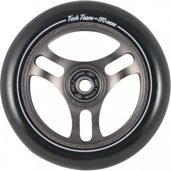 Колесо для самоката TECH TEAM X-TREME 110*24мм TRIANGLE(HEX),grey Колесо для самоката TECH TEAM X-TREME 110*24мм TRIANGLE(HEX),grey