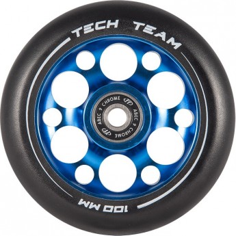 Колесо TECH TEAM для самоката X-Treme 100*24мм, 6S, blue