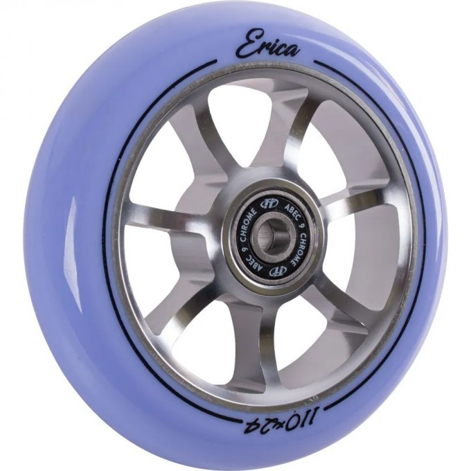 Колесо TECH TEAM для самоката X-Treme 110*24мм, Erica, purple NN010605 Колесо TECH TEAM для самоката X-Treme 110*24мм, Erica, purple NN010605
