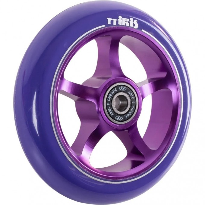 Колесо TECH TEAM для самоката X-Treme 110*24мм, Iris, purple NN010615 Колесо TECH TEAM для самоката X-Treme 110*24мм, Iris, purple NN010615
