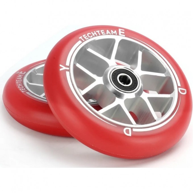 Колесо TECH TEAM для самоката X-Treme 110*24мм W-ED (Eddy) red NN009917 Колесо TECH TEAM для самоката X-Treme 110*24мм W-ED (Eddy) red NN009917