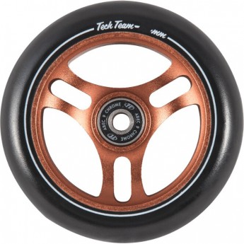 Колесо TECH TEAM для самоката X-Treme 120*24 мм, Freddy, orange