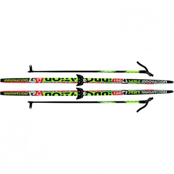 Комплект лыж TECH TEAM STC 75 мм 195см Комплект лыж TECH TEAM STC 75 мм 195см