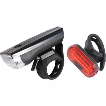 Набор TECH TEAM фонарей: передний JY-7024, задний 6068T Набор TECH TEAM фонарей: передний JY-7024, задний 6068T