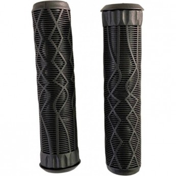 Набор TECH TEAM грипсы 2шт с барендами BL 115/S22, Black Набор TECH TEAM грипсы 2шт с барендами BL 115/S22, Black