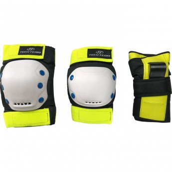 Набор защиты TECH TEAM SAFETY LINE 900 (L) 1/24 колени, локти, перчатки Набор защиты TECH TEAM SAFETY LINE 900 (L) 1/24 колени, локти, перчатки