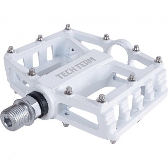 Педали TECH TEAM алюминиевые, подш.скольж, 9/16" AL-46 white 1/20 AL-46 white Педали TECH TEAM алюминиевые, подш.скольж, 9/16" AL-46 white 1/20 AL-46 white
