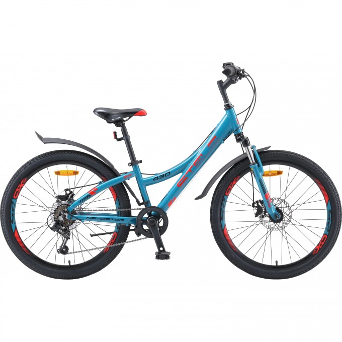 Подростковый велосипед STELS NAVIGATOR 430 MD 24" (неоновый-синий) NN004543 Подростковый велосипед STELS NAVIGATOR 430 MD 24" (неоновый-синий) NN004543
