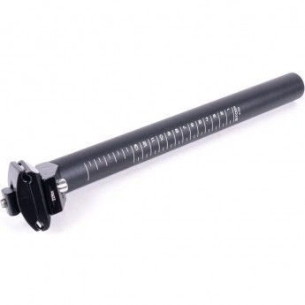 Подседельный штырь TECH TEAM 28,6x300 mm, алюминиевый с креплением, черный JS-609