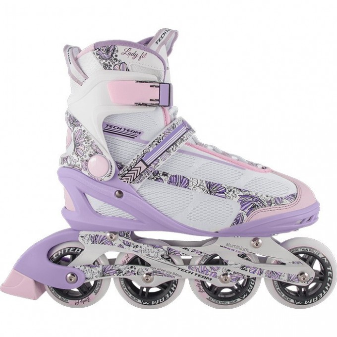Ролики TECH TEAM LADY FIT р.41 фиолетовые NP000923 Ролики TECH TEAM LADY FIT р.41 фиолетовые NP000923