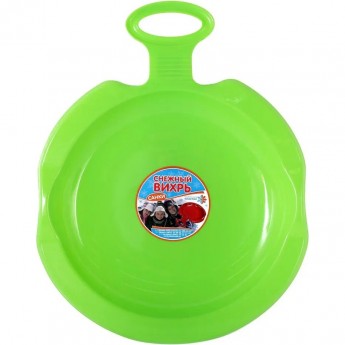 Санки TECH TEAM СНЕЖНЫЙ ВИХРЬ зеленые