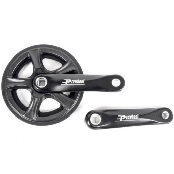 Система TECH TEAM Prowheel, черная, шатун алюминиевый, 152мм, 1 скорость. 1/10 PRO-Q36PP 152