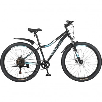 Велосипед TECH TEAM KATALINA 27.5"х15" черный Велосипед TECH TEAM KATALINA 27.5"х15" черный