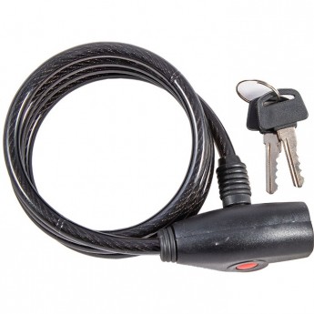 Замок велосипедный TECH TEAM GK102.106 8*120 Замок велосипедный TECH TEAM GK102.106 8*120