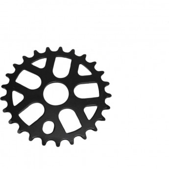 Звезда передняя TECH TEAM для БМХ с гардом 25T алюм, "Звезда" серебрянная KL -C311, silver