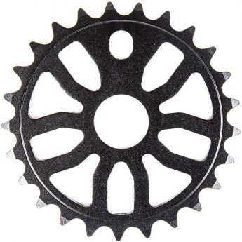 Звезда передняя TECH TEAM для БМХ Samox CW-1416M 25T алюминиевая, черная