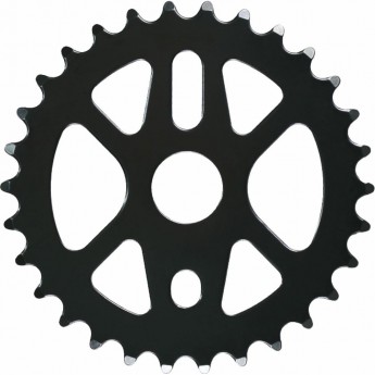 Звезда передняя TECH TEAM Kenli 1/2"x1/8" 25T алюм., серебро KL-C215-25-S