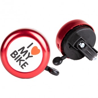 Звонок велосипедный TECH TEAM красный 45A-01