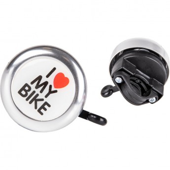 Звонок велосипедный TECH TEAM серебряный 45A-06